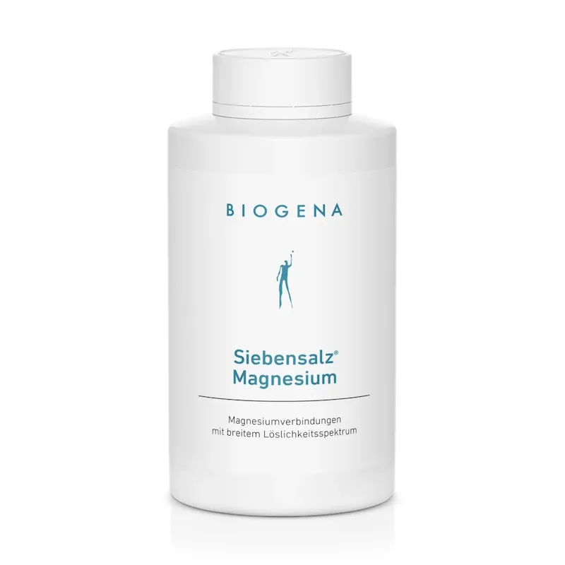 Siebensalz® Magnesium Komplex von Biogena | Muskeln, Knochen, Nerven