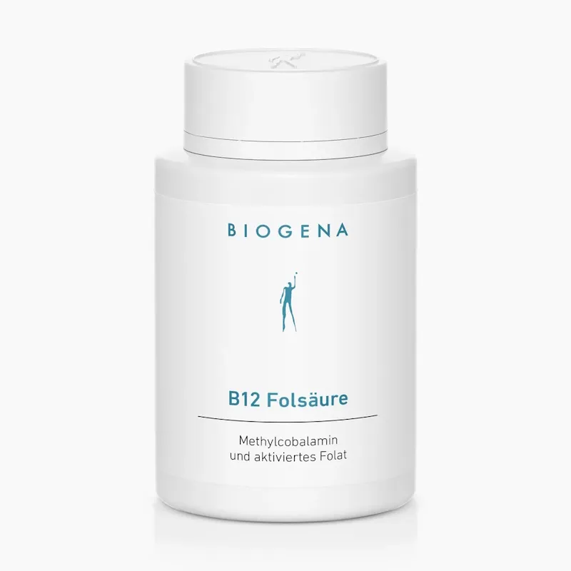 [BIO_070.1] B12 Folsäure von Biogena | hoch dosiert (ab 3 Stk. -7%)