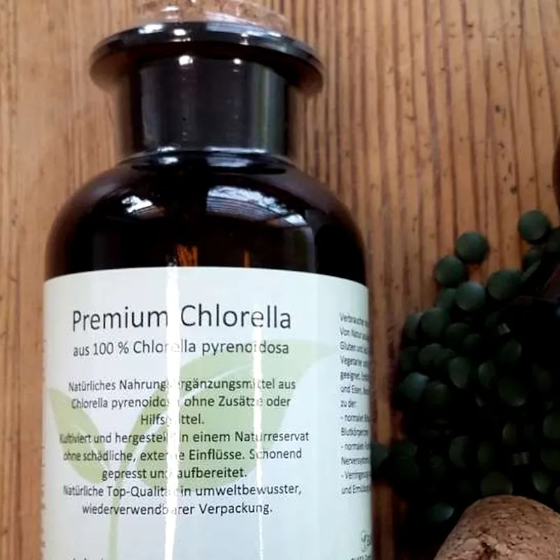 [EUK_001.1] PREMIUM Chlorella à 180 mg von EUKEA (ab 4 Stk. -5%)