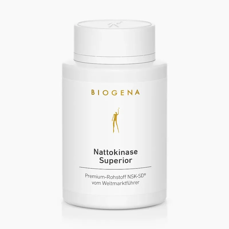 Nattokinase Superior by Biogena | Collagen Production, Blood Vessels