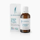 Vitamin D3 & K2 Tropfen von Biogena |   Immunsystem, Knochen, Zellteilung
