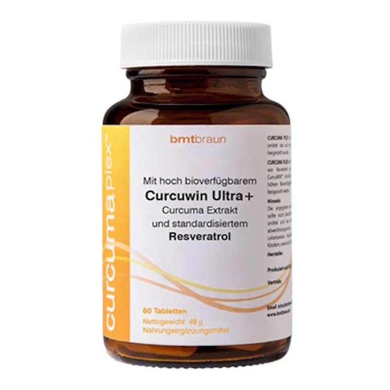 Curcuma Plex® with CurcuWin Ultra+ by BMT Braun | Gut Health, Inflammation