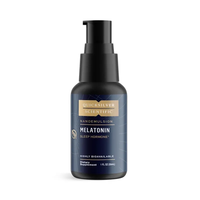 Liposomal MELATONIN von Quicksilver Scientific | Schlaf, Zellgesundheit