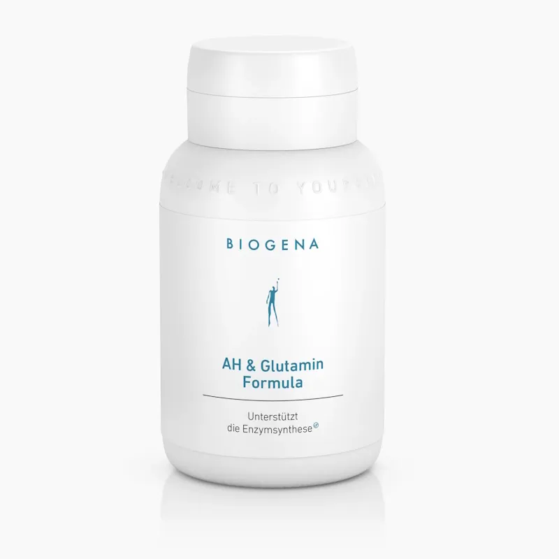 AH & Glutamine Formula by Biogena | Supports Enzyme Synthesis